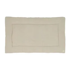 Jollein Tweeling Boxkleed - Basic Knit - 71 x 122 cm - Oatmeal