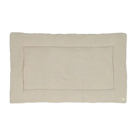 Jollein Tweeling Boxkleed - Basic Knit - 71 x 122 cm - Oatmeal
