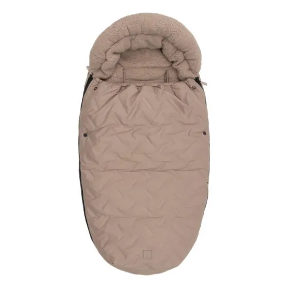Jollein Voetenzak Buggy/Kinderwagen - Embossed - Milky Coffee