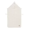 Jollein Voetenzak Groep 0+ 3/5‑Punts Gordel - Cloudy Rib - Oatmeal