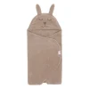 Jollein Wikkeldeken - Milky Coffee - Bunny Cloudy Rib