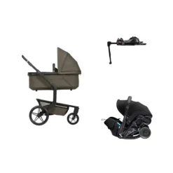 Joolz Day 5 Kinderwagen 4-in-1 - Hazel Brown | Doona X Autostoeltje | Doona X Isofix Base