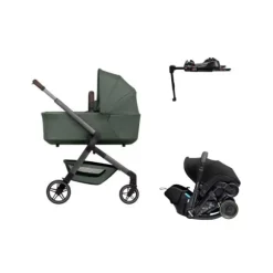 Joolz Hub 2 Kinderwagen 4-in-1 - Forest Green | Doona X Autostoeltje | Doona X Isofix Base
