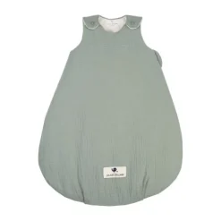 Julius Zöllner Muslin Babyslaapzak - Groen - 50/56 cm
