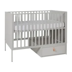 Kidsmill Amy Babybed Grijs 60 x 120 cm