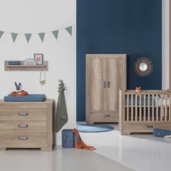 Kidsmill Brent Babybed Met Lade Oldwood 70 x 140 cm
