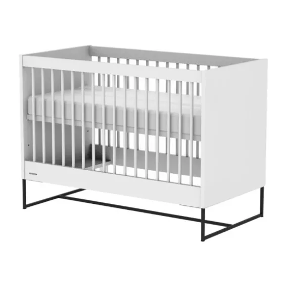 Kidsmill Intense II Babybed Mat Wit - Zwart - 60 x 120 cm