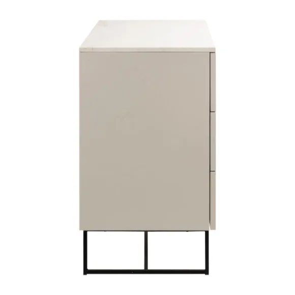 Kidsmill Intense II Commode 3L Mat Oatmeal - Zwart - Warm Sand