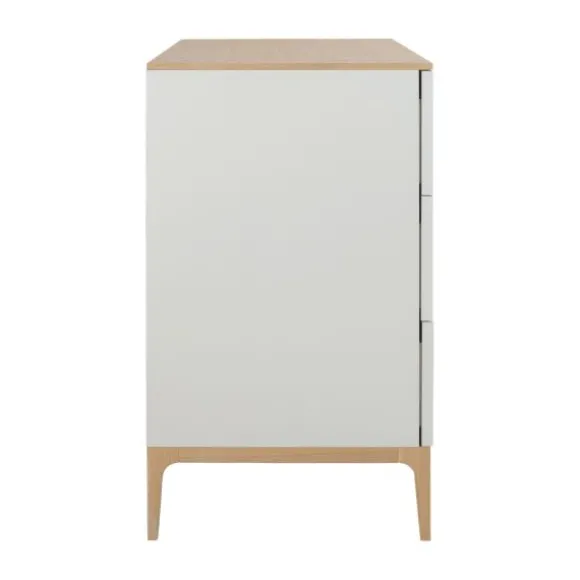 Kidsmill Intense II Commode - Mat Wit / Eiken