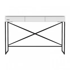 Kidsmill Intense II Kinderkamer Wit / Zwart | Bedbank 90 x 200 cm + Bureau