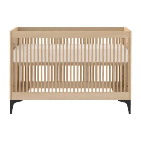 Kidsmill Levi Babykamer Incl. Rechte Potenset Naturel Eiken | Ledikant 60 x 120 cm + Commode