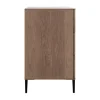 Kidsmill Levi Commode - Incl. Ronde Potenset - Walnoot