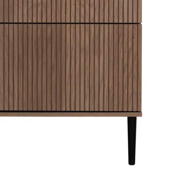 Kidsmill Levi Commode - Incl. Ronde Potenset - Walnoot