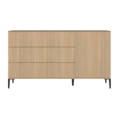 Kidsmill Levi Commode XL - Ronde Poot - Eiken
