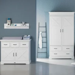 Kidsmill Savigno Commode Wit Met Kruis
