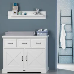 Kidsmill Savigno Commode Wit Met Kruis