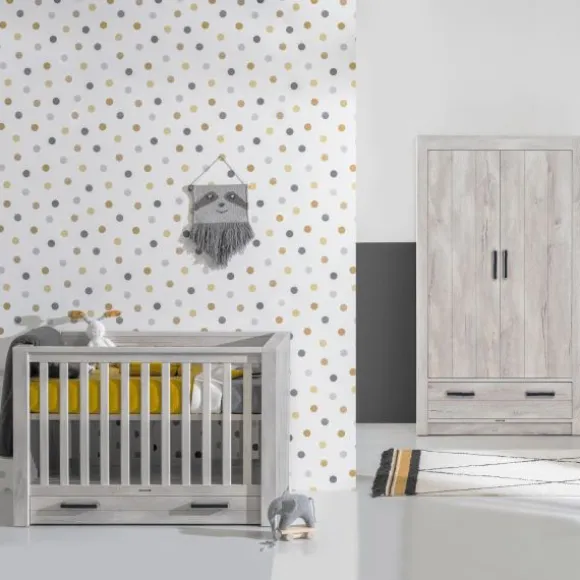Kidsmill Sem Nautic Grijs Babybed Met Lade 70 x 140 cm