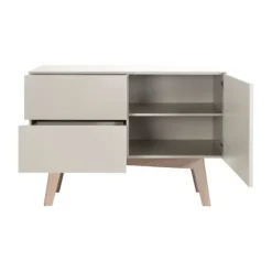 Kidsmill Sixties Commode - Oatmeal / Eiken