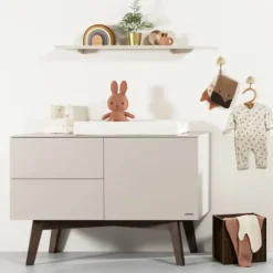 Kidsmill Sixties Commode Oatmeal / Walnoot