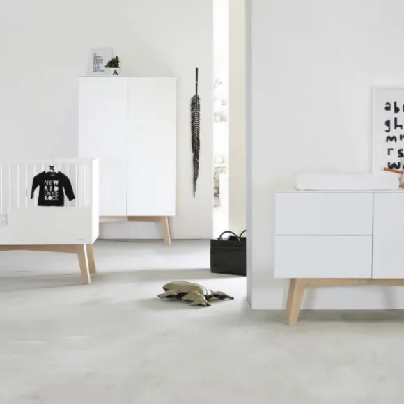 Kidsmill Sixties Commode Wit Mat / Naturel