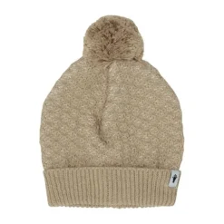 Klein Baby Muts Pompom - maat 50/56 - Filipe Beige