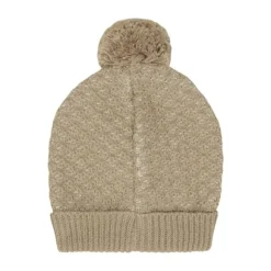 Klein Baby Muts Pompom - maat 50/56 - Filipe Beige