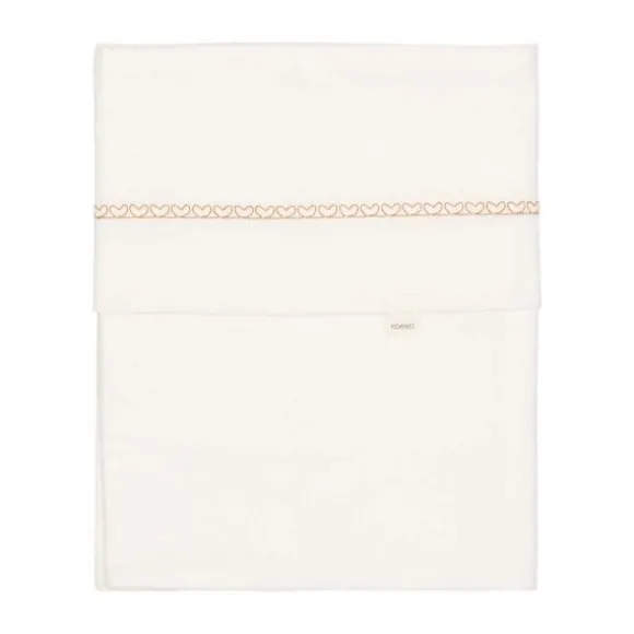 Koeka Cot sheet Fall In Love honey 110140 - 1034-5047 904-110140