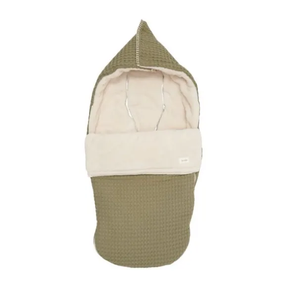 Koeka Wafel Oslo Voetenzak Buggy - Teddy - Moss