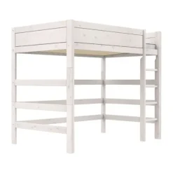Life Time Hoogslaper Premium - White Wash - 177 cm - 120 cm<