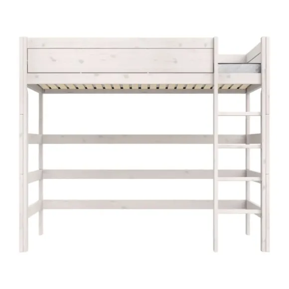 Life Time Hoogslaper Premium - White Wash - 177 cm - 120 cm<