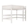 Life Time Hoogslaper Premium - White Wash - 152 cm - 120 cm