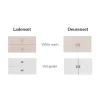 LIFETIME Kidsrooms Boekenkast 1-Vak Whitewash