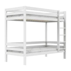 LIFETIME Kidsrooms Elements Stapelbed - 90 x 200 cm - Wit Gelakt
