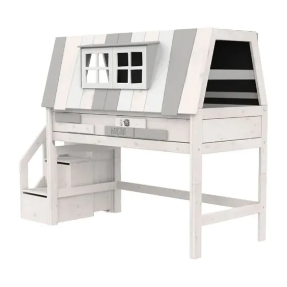 LIFETIME Kidsrooms Halfhoogslaper - My Hangout / Premium White-Wash