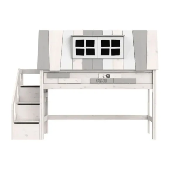 LIFETIME Kidsrooms Halfhoogslaper - My Hangout / Premium White-Wash