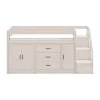 LIFETIME Kidsrooms Halfhoogslaper All-In-One Whitewash