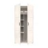 LIFETIME Kidsrooms Kledingkast 2-Deurs - Tussenwand - White Wash