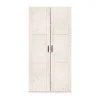 LIFETIME Kidsrooms Kledingkast 2-Deurs - White Wash