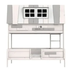 LIFETIME Kidsrooms My Hangout Huisbed - White Wash