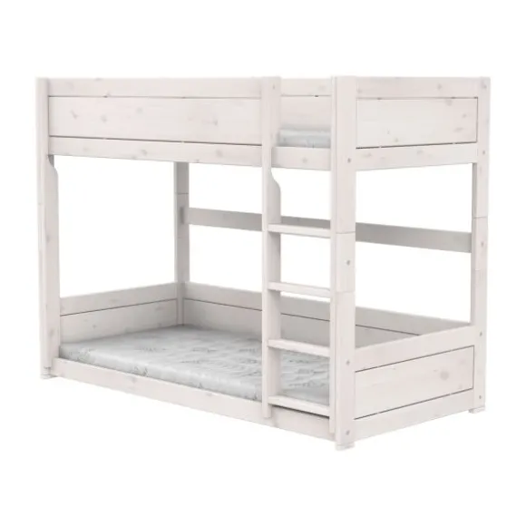 LIFETIME Kidsrooms Original Stapelbed Laag - White Wash
