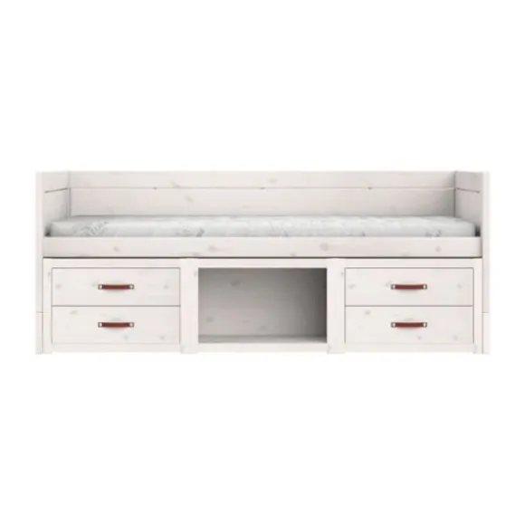LIFETIME Kidsrooms Original Kajuitbed Met Opberging - White Wash