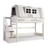 Life Time Laag Stapelbed My Hangout - White Wash - Luxe Lattenbodem