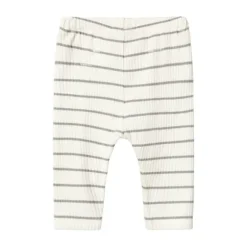 Lil' Atelier Broek - Gestreept - Mt. 56 - Coconut Milk