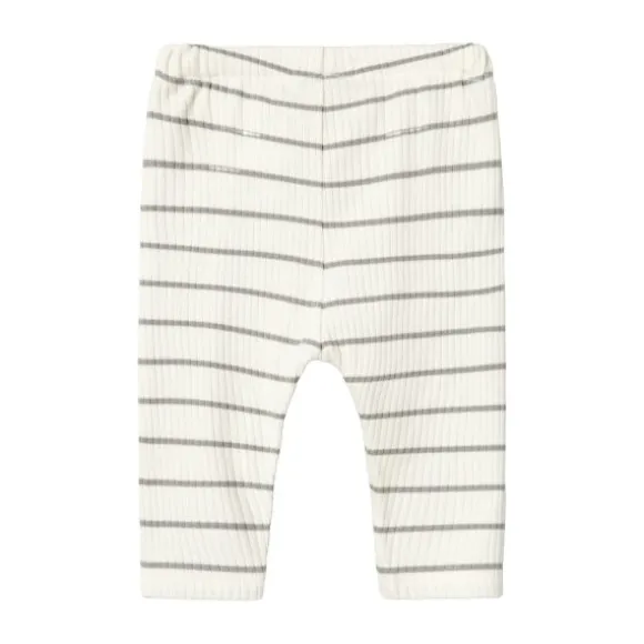 Lil' Atelier Broek - Gestreept - Mt. 56 - Coconut Milk
