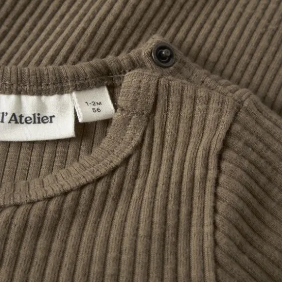 Lil Atelier Romper - Kangaroo - Mt. 56