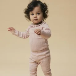Lil' Atelier Romper - Mt. 56 - Misty Rose