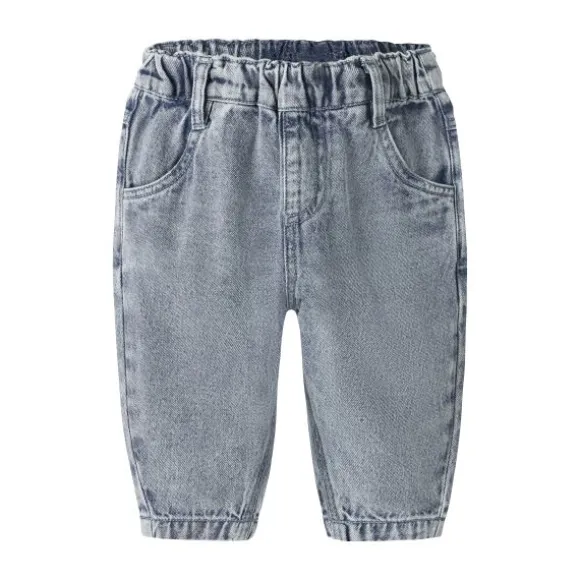 Lil' Atelier Spijkerbroekje - Maat 56 - Medium Blue