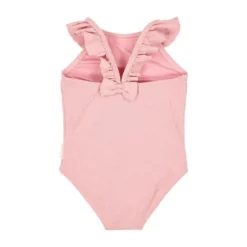 Little Dutch Badpak met Ruches - Dreamy Pink Rose - Maat 98/104