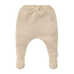 Little Dutch Gebreide Broek - Soft Beige Melee - 44