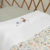 Little Dutch Ledikantlaken Geborduurd Paddenstoelen - 110 x 140 cm | Babypark